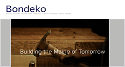 Desktop Screenshot of bondeko.com